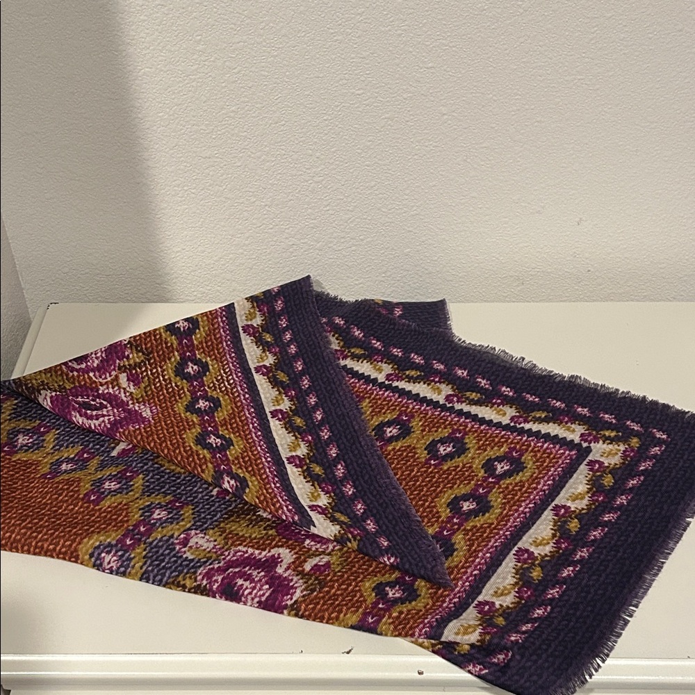 Colorful Patterned Scarf